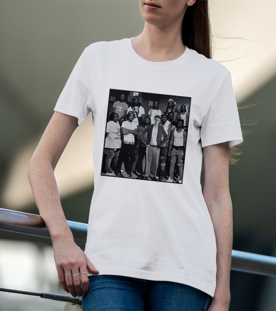 Group Photo Urban Streetwear Crew Team T-Shirt