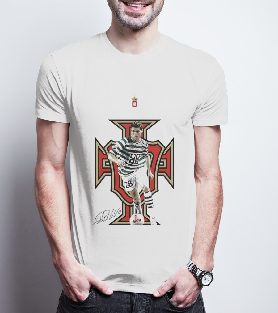 Cristiano Ronaldo Sporting CP Iconic Portugal T-Shirt