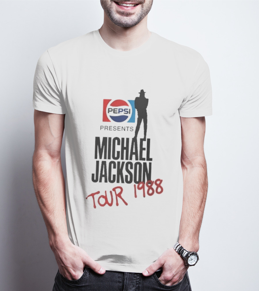 Pepsi Presents Michael Jackson Tour 1988 T-Shirt