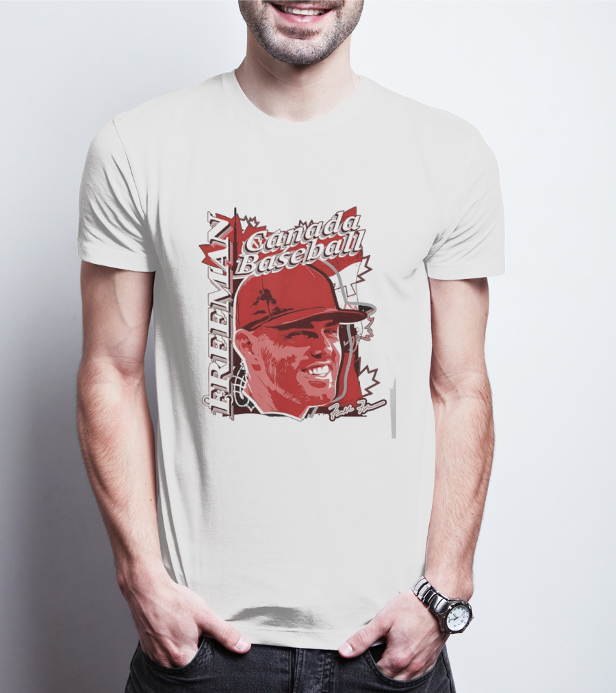 Freddie Freeman Canada Baseball MLB T-Shirt