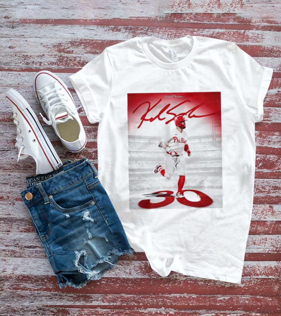 Philadelphia Phillies Kyle Schwarber 30 Home Runs Phillies Stadium T-Shirt