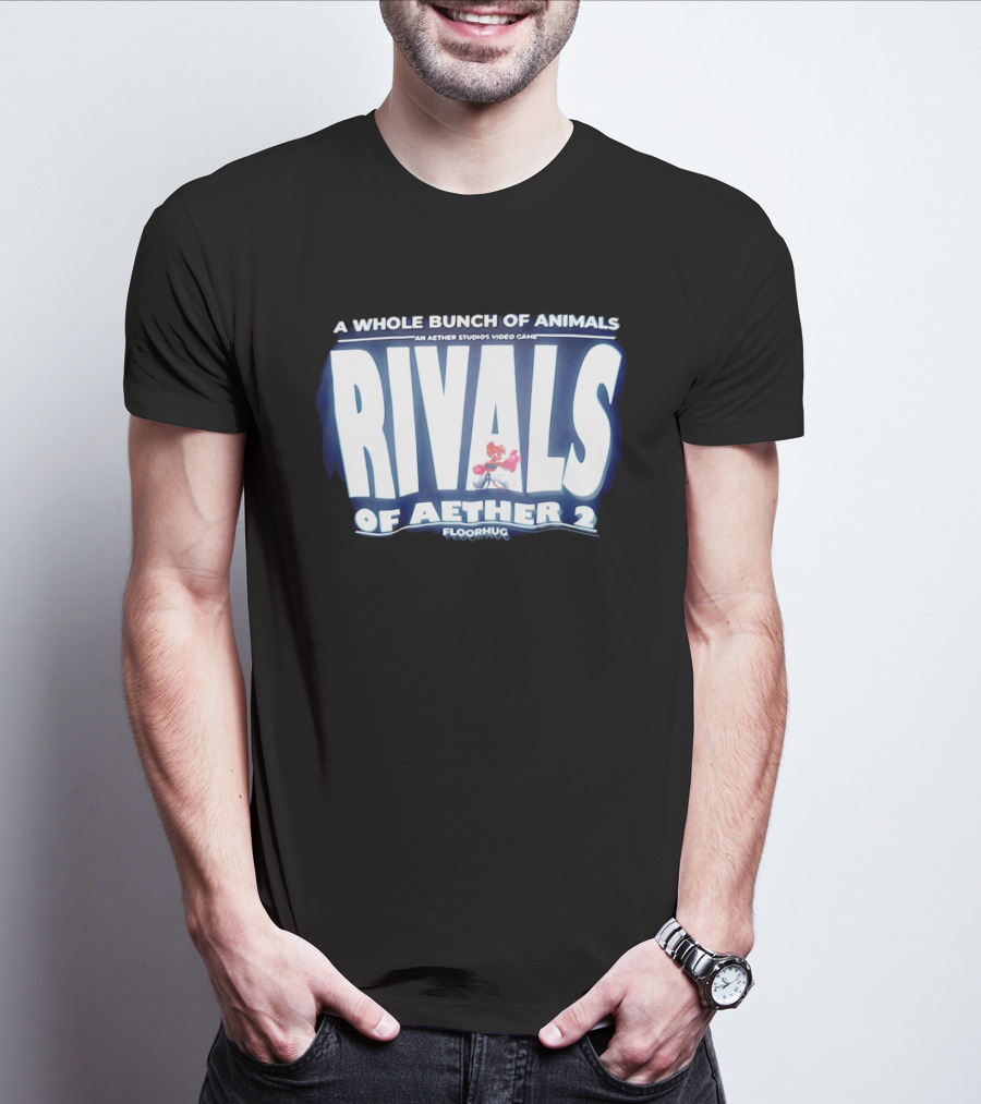 A Whole Bunch Of Animals Rivals Of Aether 2 An Aether Studios Video Game Floorhug T-Shirt