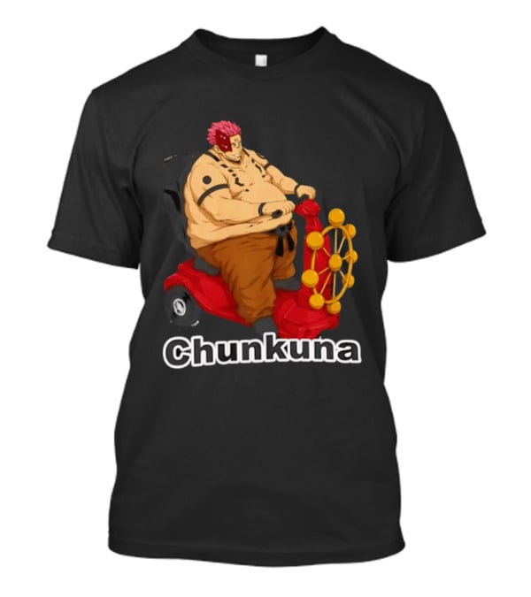 Chunkuna Jujutsu Kaisen Sukuna Parody Anime Manga T-Shirt