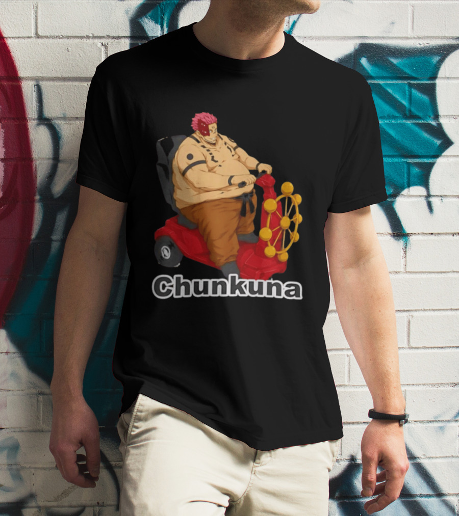 Chunkuna Jujutsu Kaisen Sukuna Parody Anime Manga T-Shirt