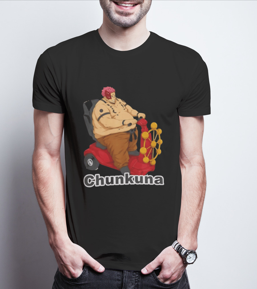 Chunkuna Jujutsu Kaisen Sukuna Parody Anime Manga T-Shirt