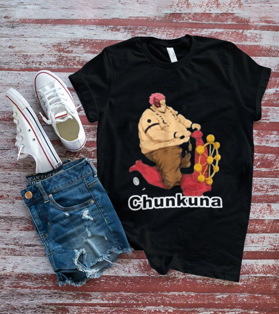 Goofyahhtees Chunkuna Riding Ferris Wheel Machine T-Shirt