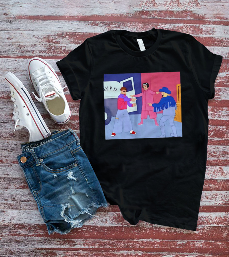 Oliver Tree NYPD Spider Man Pointing Meme T-Shirt