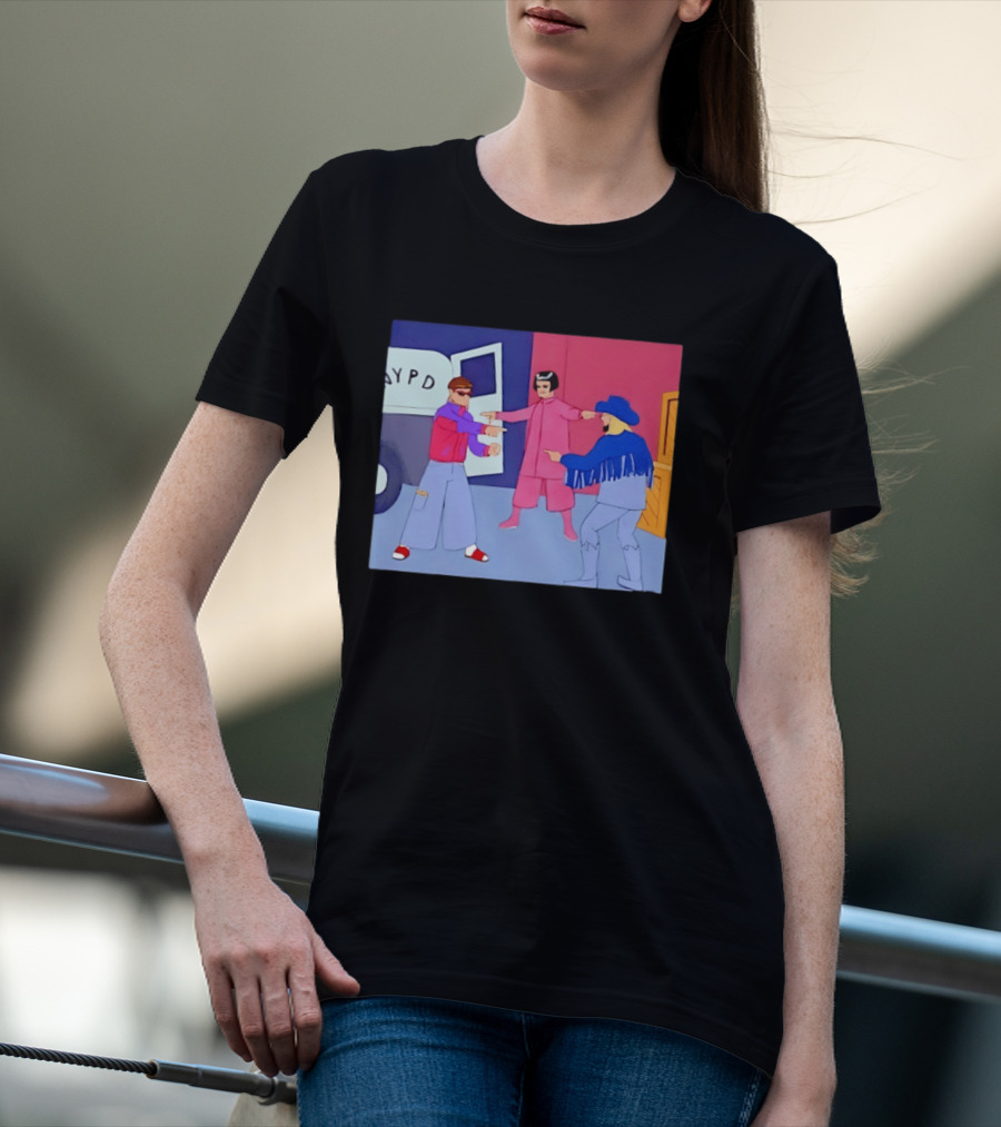 Oliver Tree NYPD Spider Man Pointing Meme T-Shirt