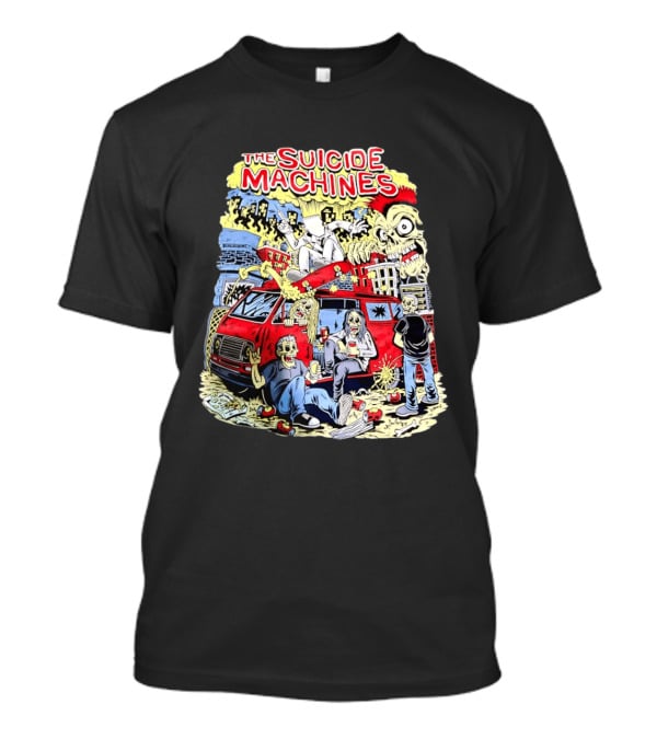 The Suicide Machines Punk Rock Zombie Van Frenzy T-Shirt