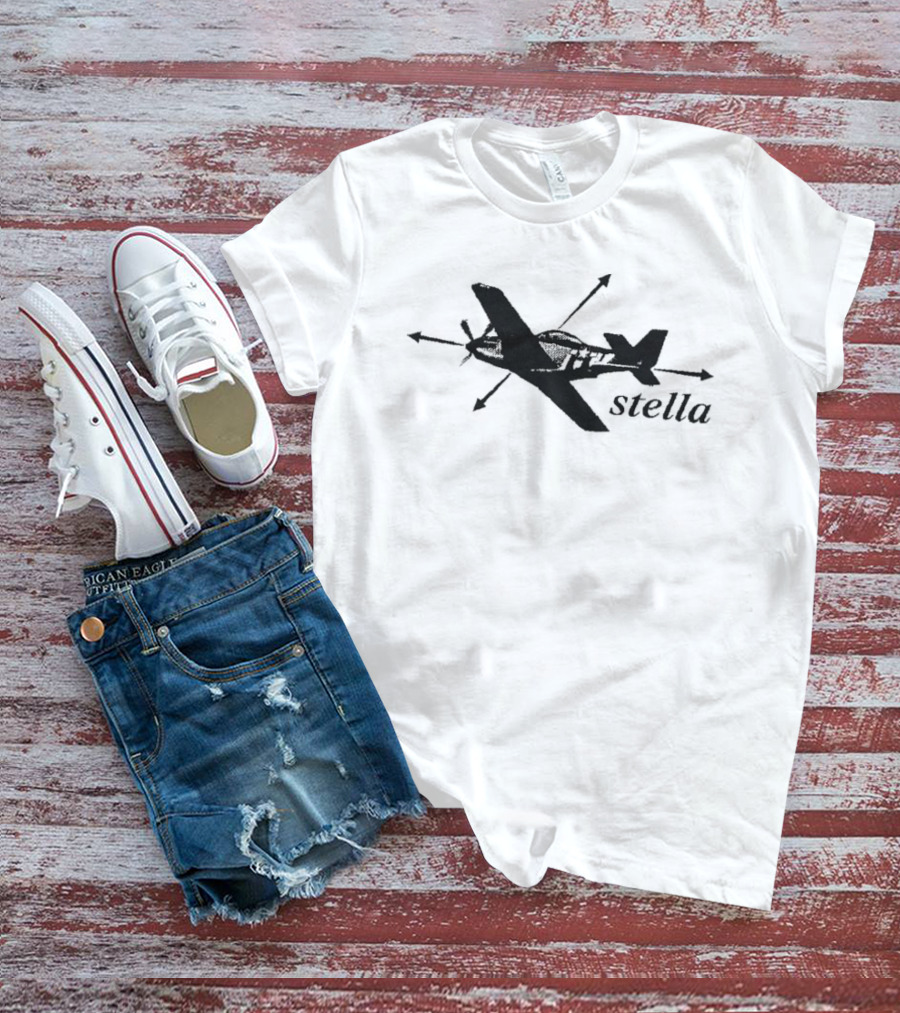 Native Estate Stella Airplane Crossed Arrows T-Shirt