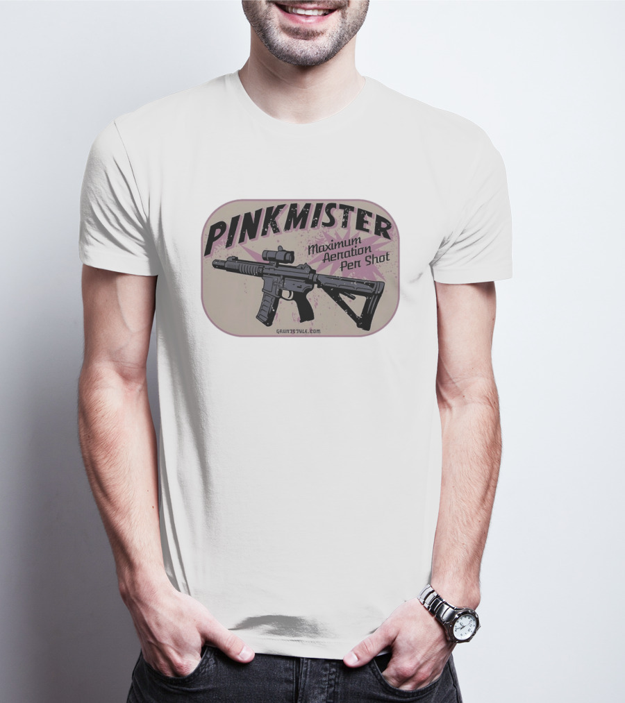 PINKMISTER Maximum Aeration Per Shot Gruntstyle.com T-Shirt