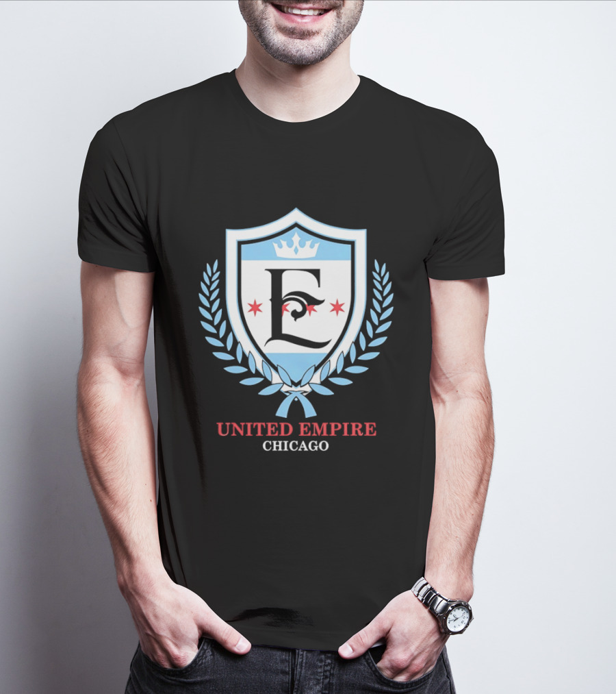 United Empire Chicago E Shield Stars Crown Laurel T-Shirt