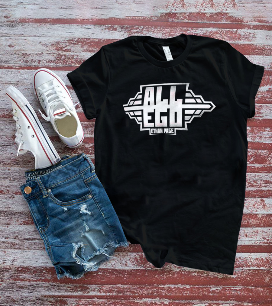 All Ego Ethan Page Retro Wrestling T-Shirt