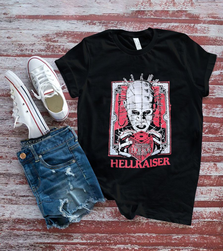 Universal Studios Halloween Horror Nights 2026 Pinhead Hellraiser T-Shirt