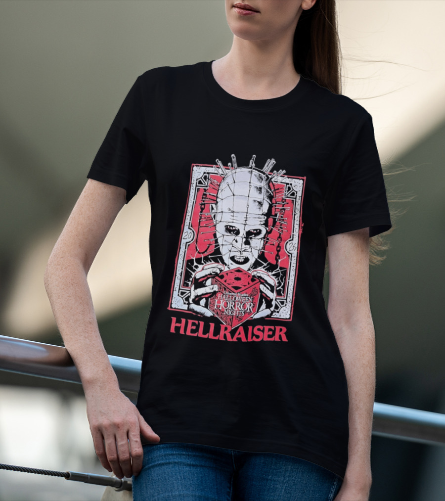 Universal Studios Halloween Horror Nights 2026 Pinhead Hellraiser T-Shirt