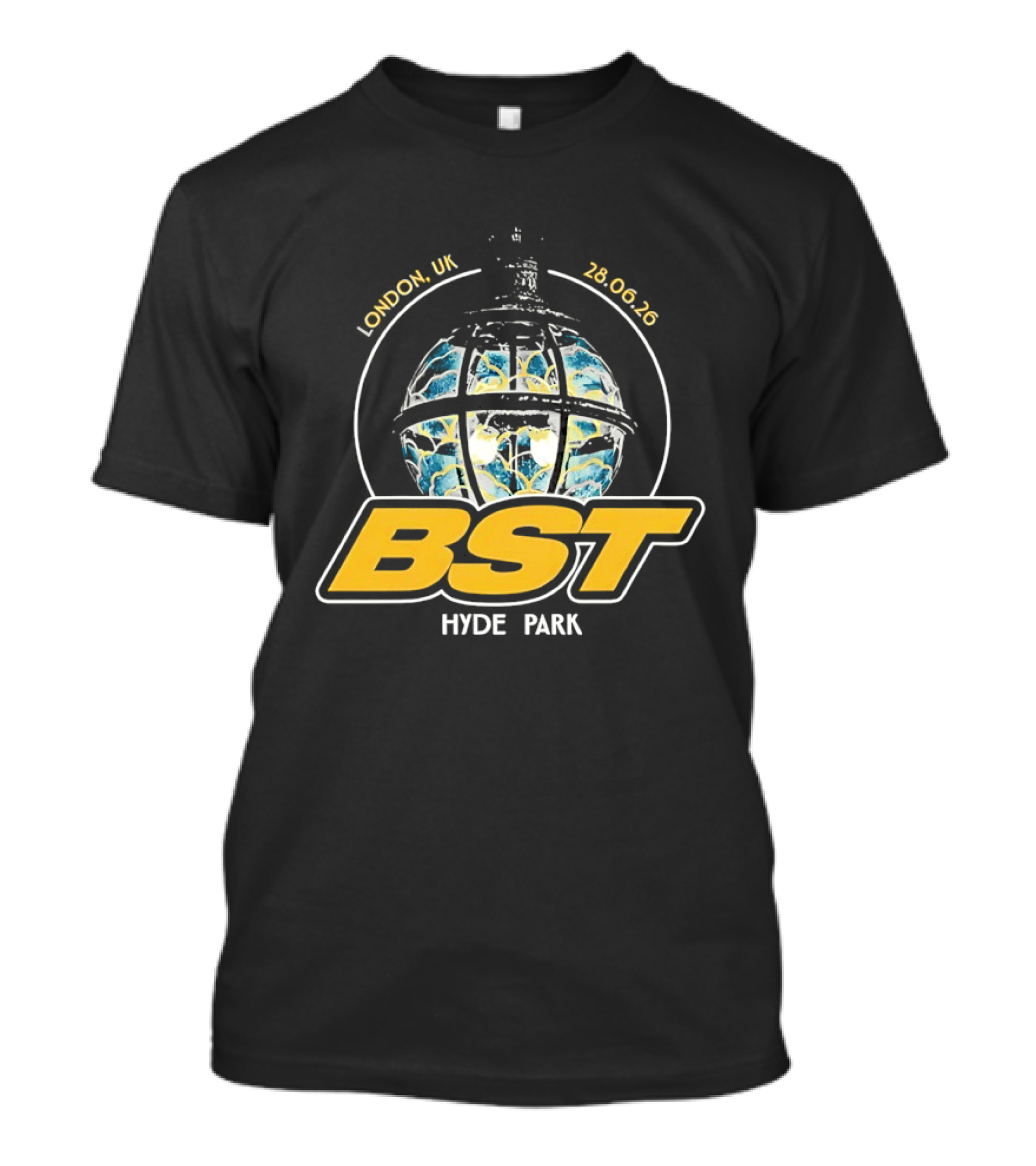 BST Hyde Park Festival London UK 28 June 2026 Globe Design Ateez Event T-Shirt
