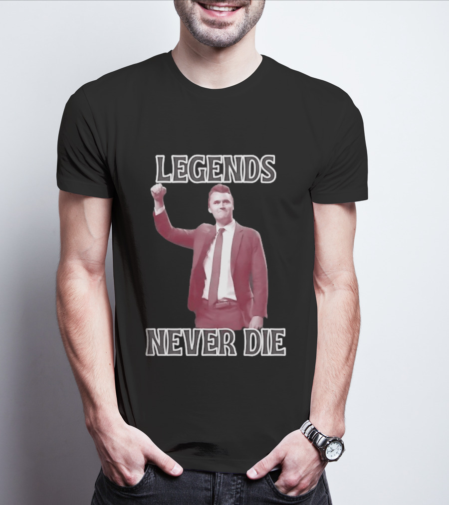 Charlie Kirk Legends Never Die Turning Point USA T-Shirt