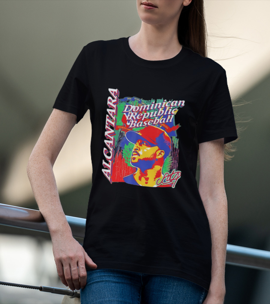 Alcantara Dominican Republic Baseball MLB Sandy T-Shirt