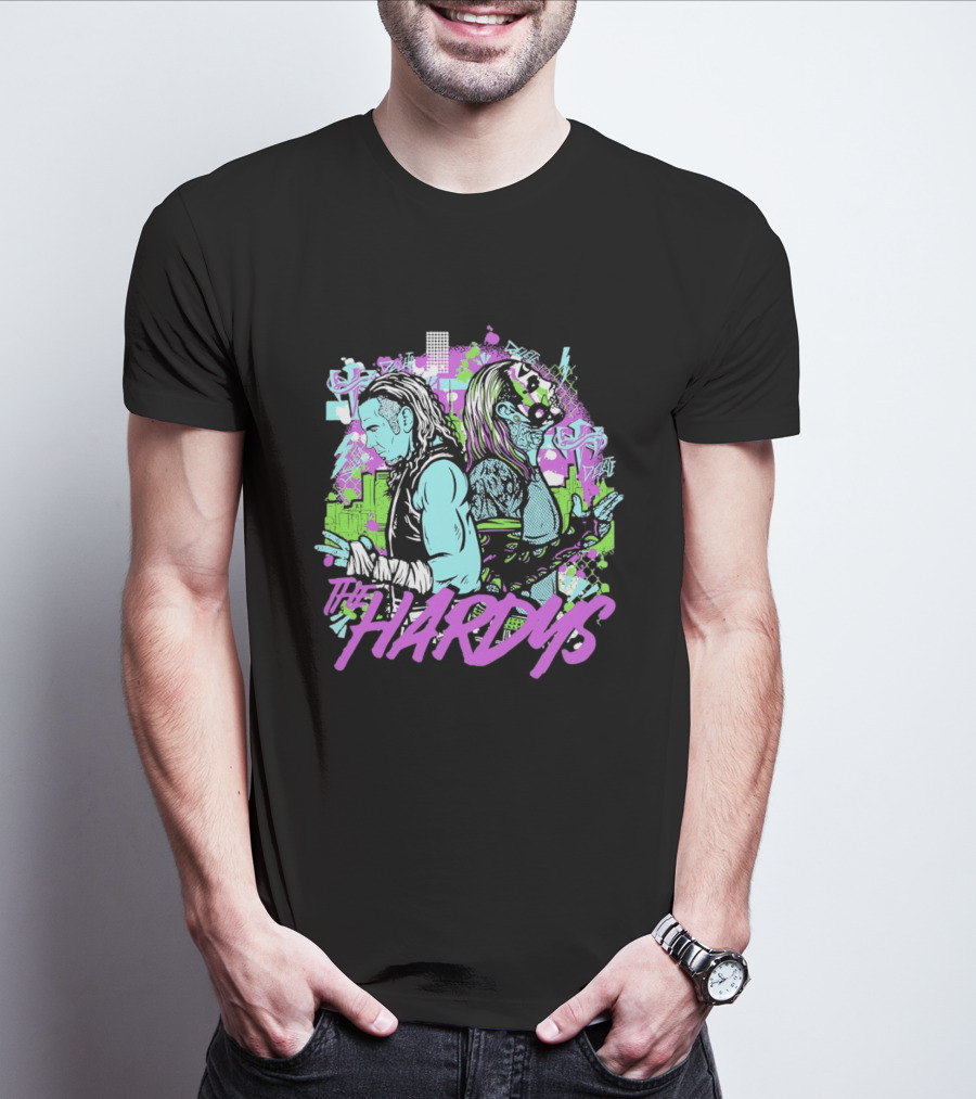 The Hardys Delete Wrestling Matt Hardy Jeff Hardy T-Shirt