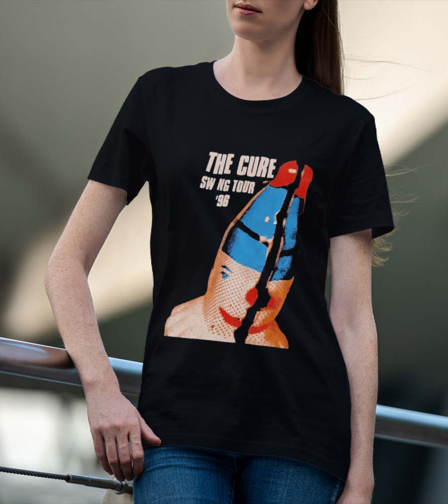 The Cure Swing Tour 96 Clown Face T-Shirt