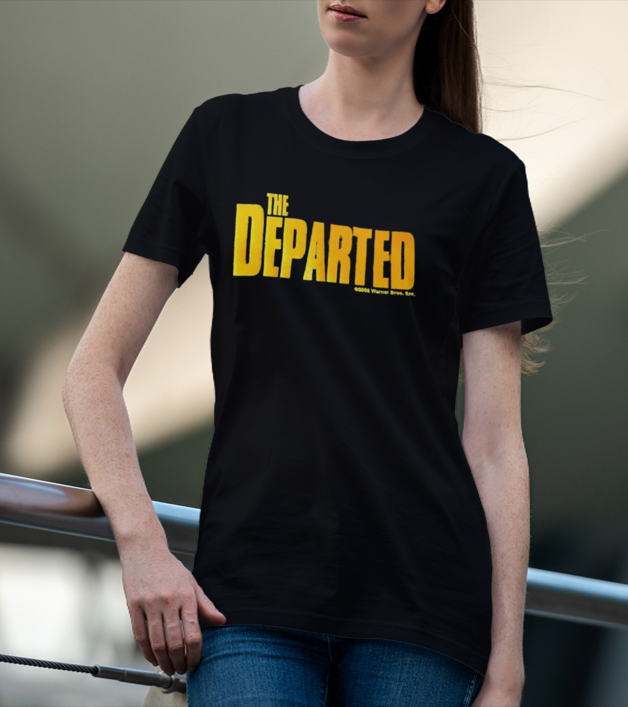 The Departed Vintage Style Yellow T-Shirt