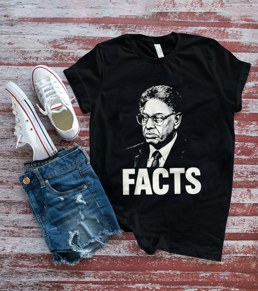 Thomas Sowell Facts Portrait Realism T-Shirt