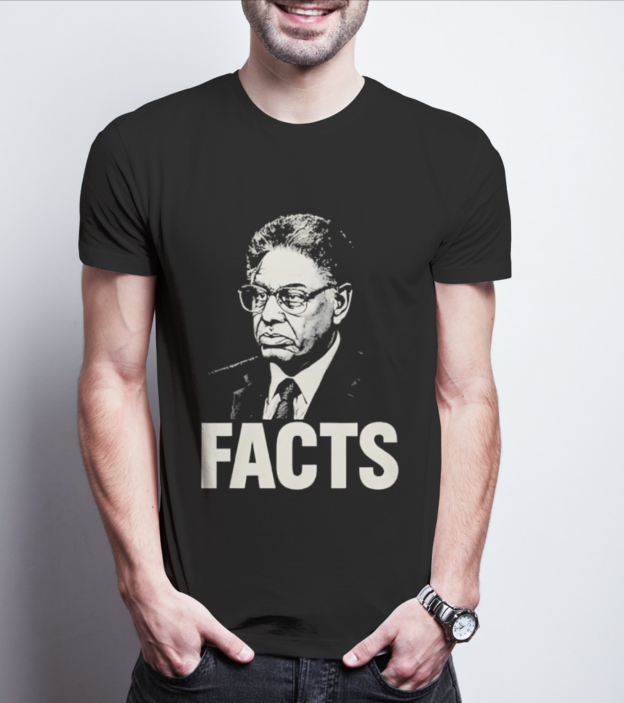 Thomas Sowell Facts Portrait Realism T-Shirt