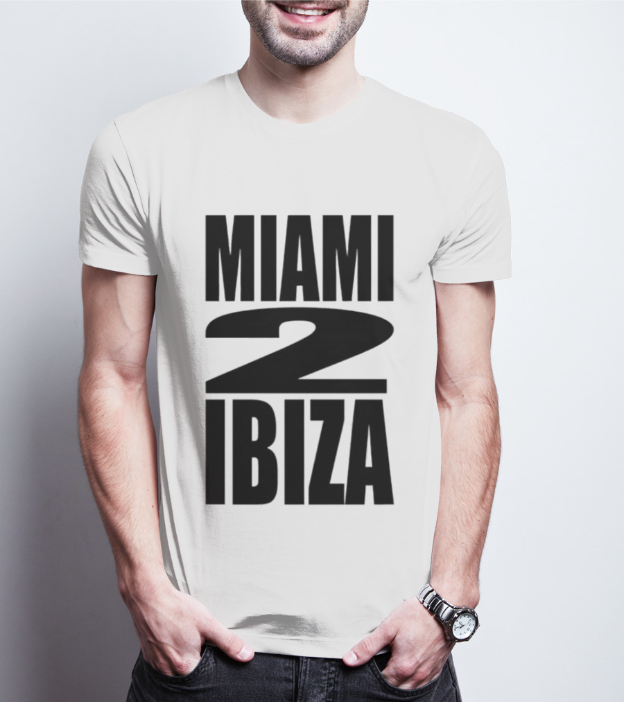 Miami 2 Ibiza Nightclub Party Vibes Electronic Dance Music T-Shirt