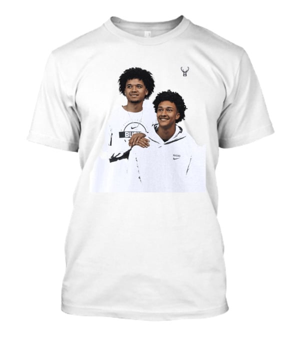 Nate Ament Brayden Burries Milwaukee Bucks Basketball Nike Step Brothers T-Shirt
