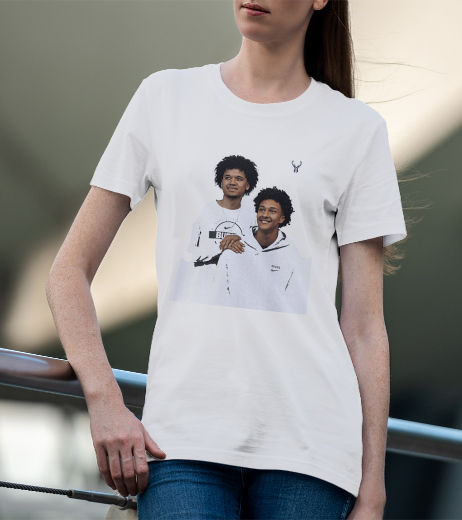 Nate Ament Brayden Burries Milwaukee Bucks Basketball Nike Step Brothers T-Shirt