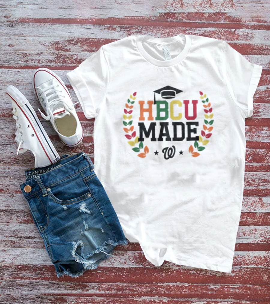 Washington Nationals HBCU Made Graduation 2026 T-Shirt