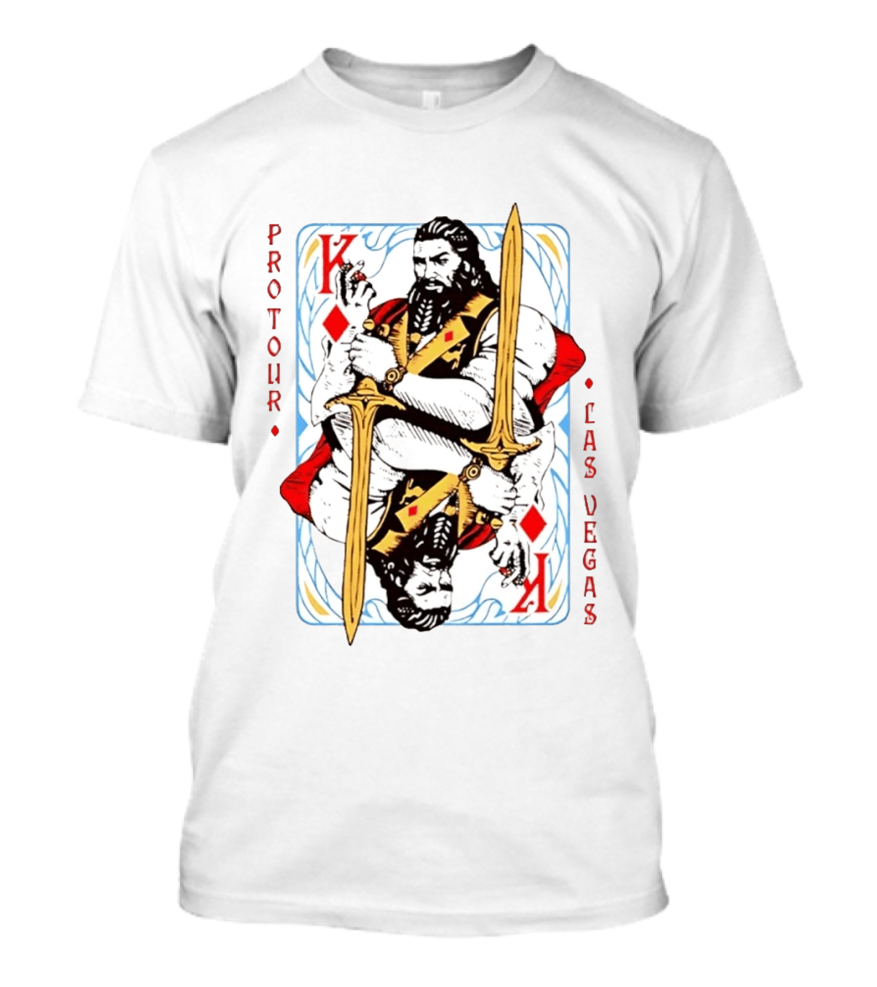 Pro Tour Las Vegas 2026 King Of Diamonds Playing Card T-Shirt