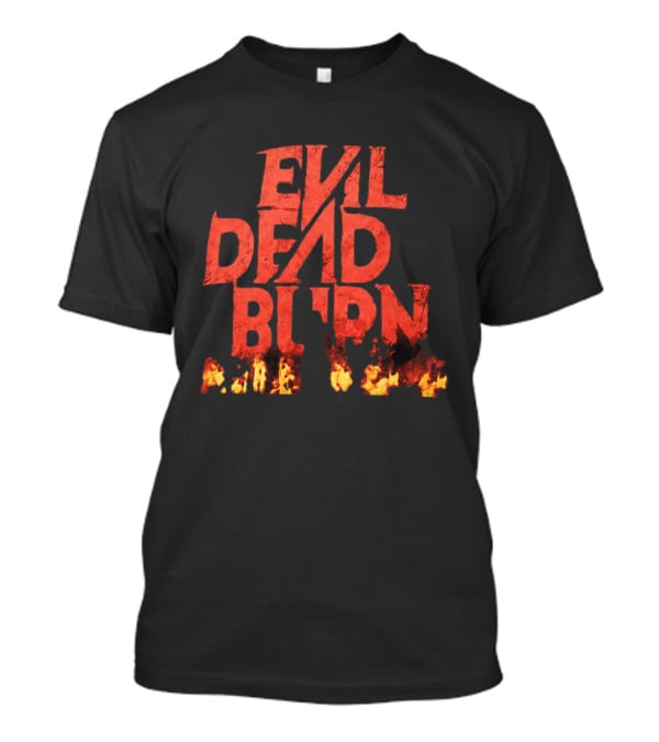 2026 Souheila Yacoub Evil Dead Burn Movie Fire Letters T-Shirt