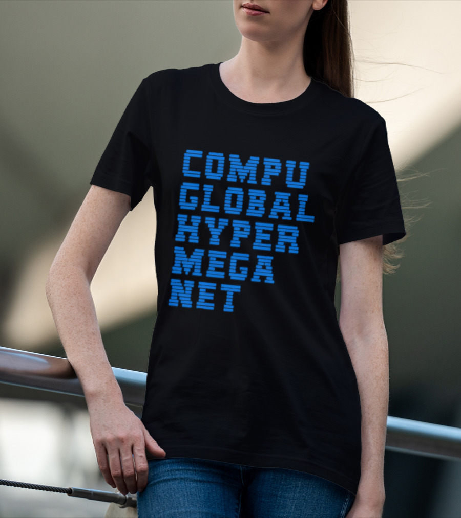 Compu Global Hyper Mega Net The Simpsons T-Shirt