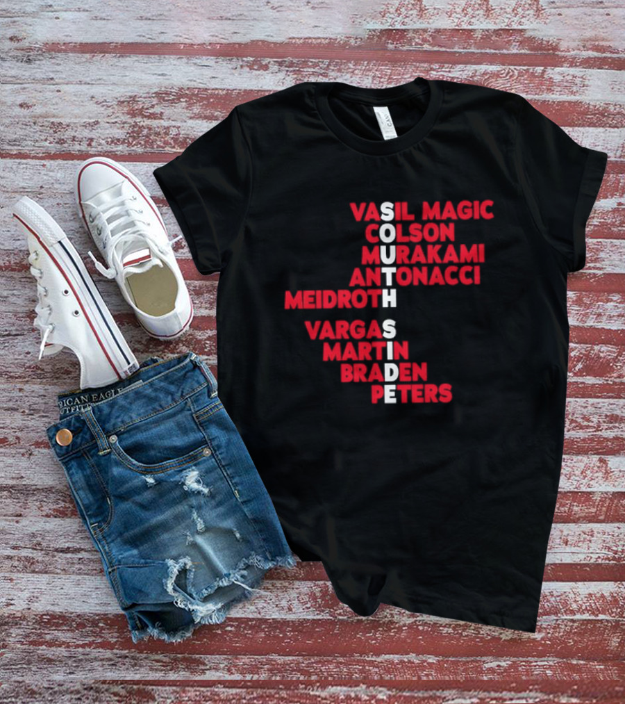 South Side Baseball 2026 Vasil Magic Colson Murakami Antonacci White Sox T-Shirt