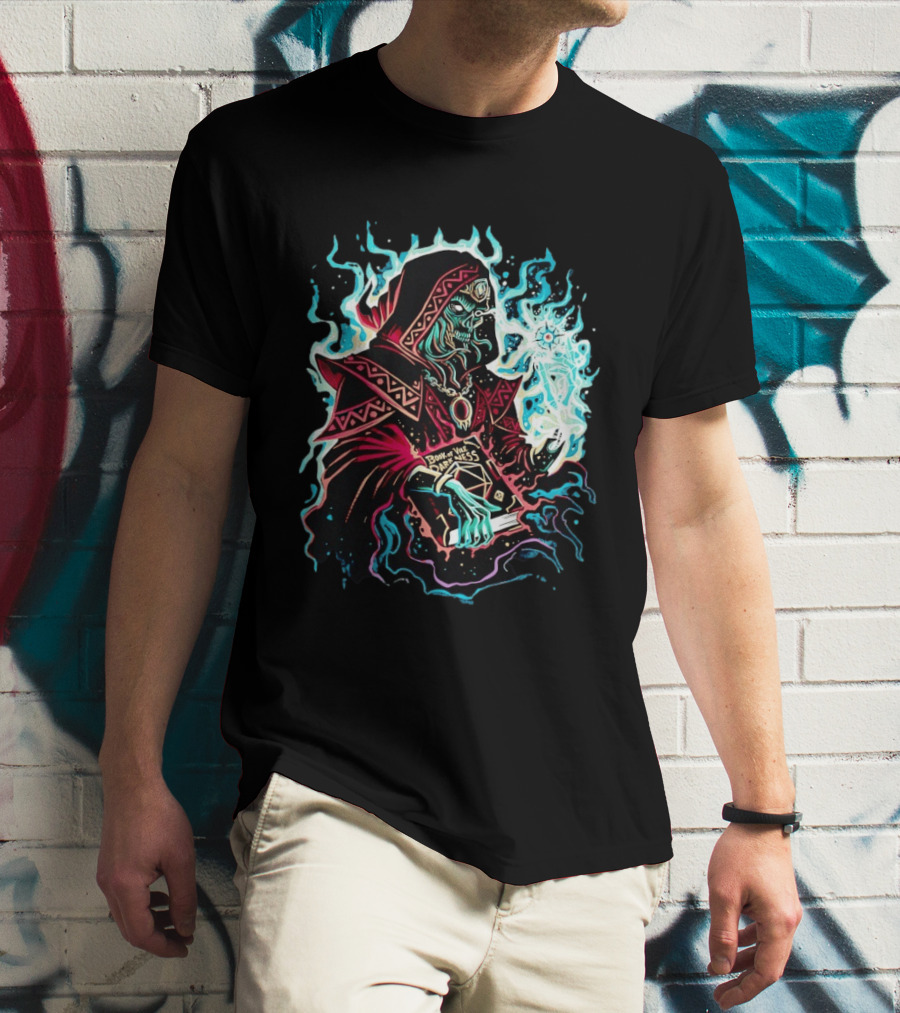 The Arch Lich Archlich Book Of Darkness Magic Dungeons And Dragons T-Shirt