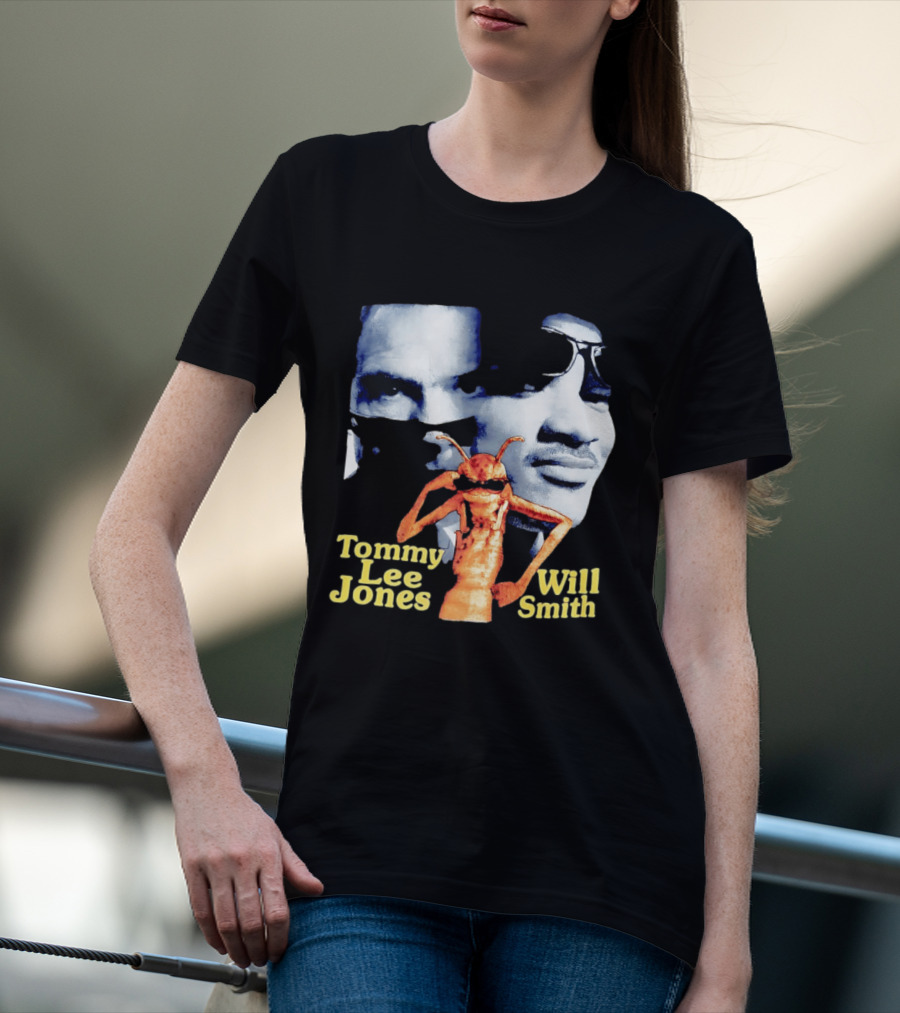 Tommy Lee Jones Will Smith Alien Men In Black T-Shirt