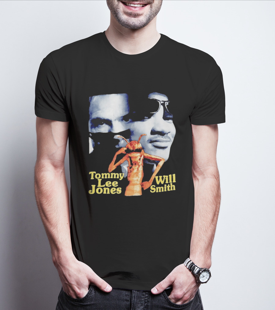 Tommy Lee Jones Will Smith Alien Men In Black T-Shirt