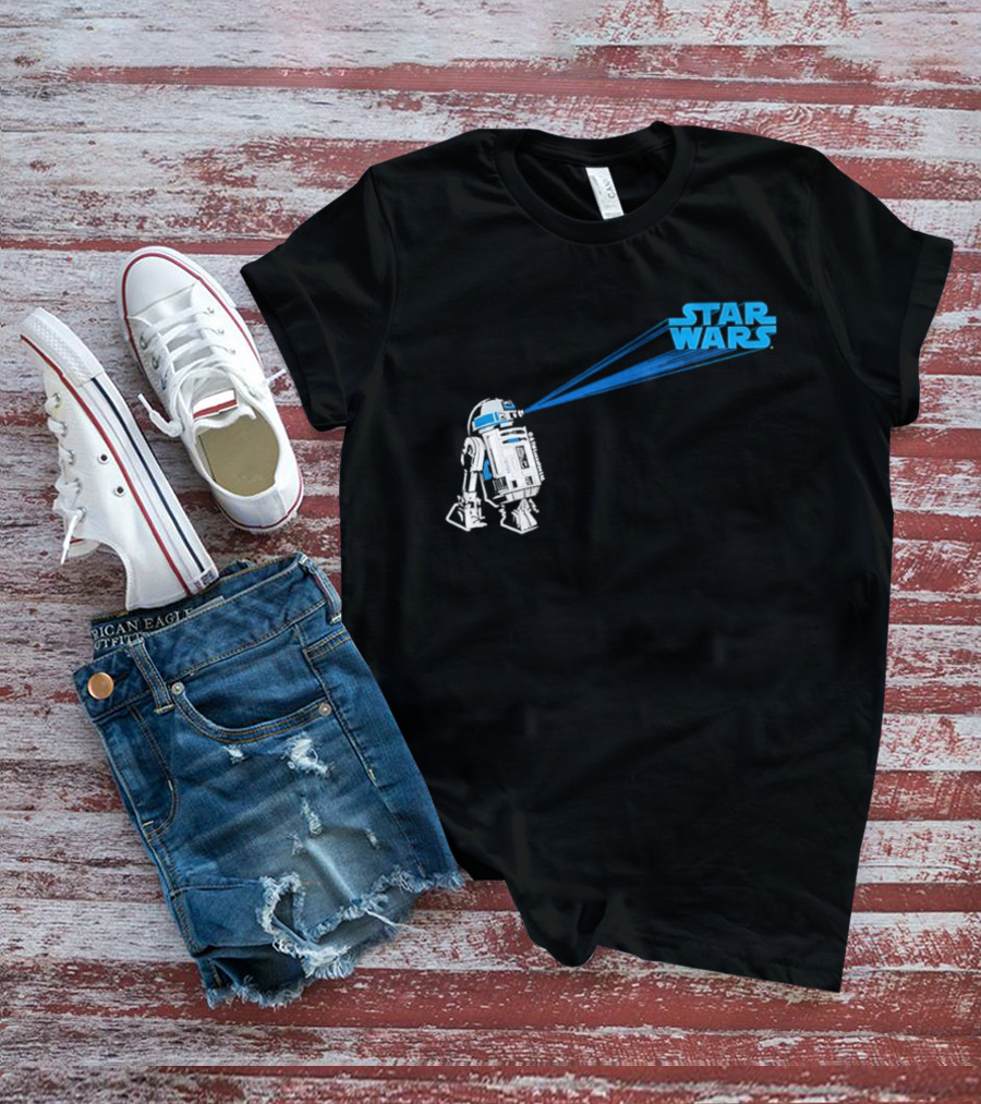 Star Wars R2D2 Projection T-Shirt