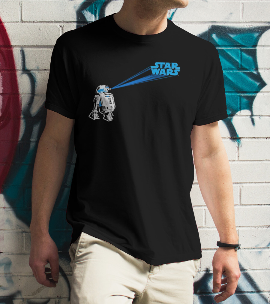 Star Wars R2D2 Projection T-Shirt