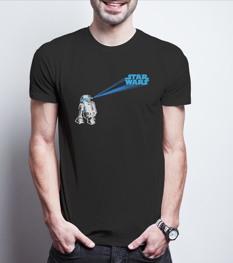 Star Wars R2D2 Projection T-Shirt
