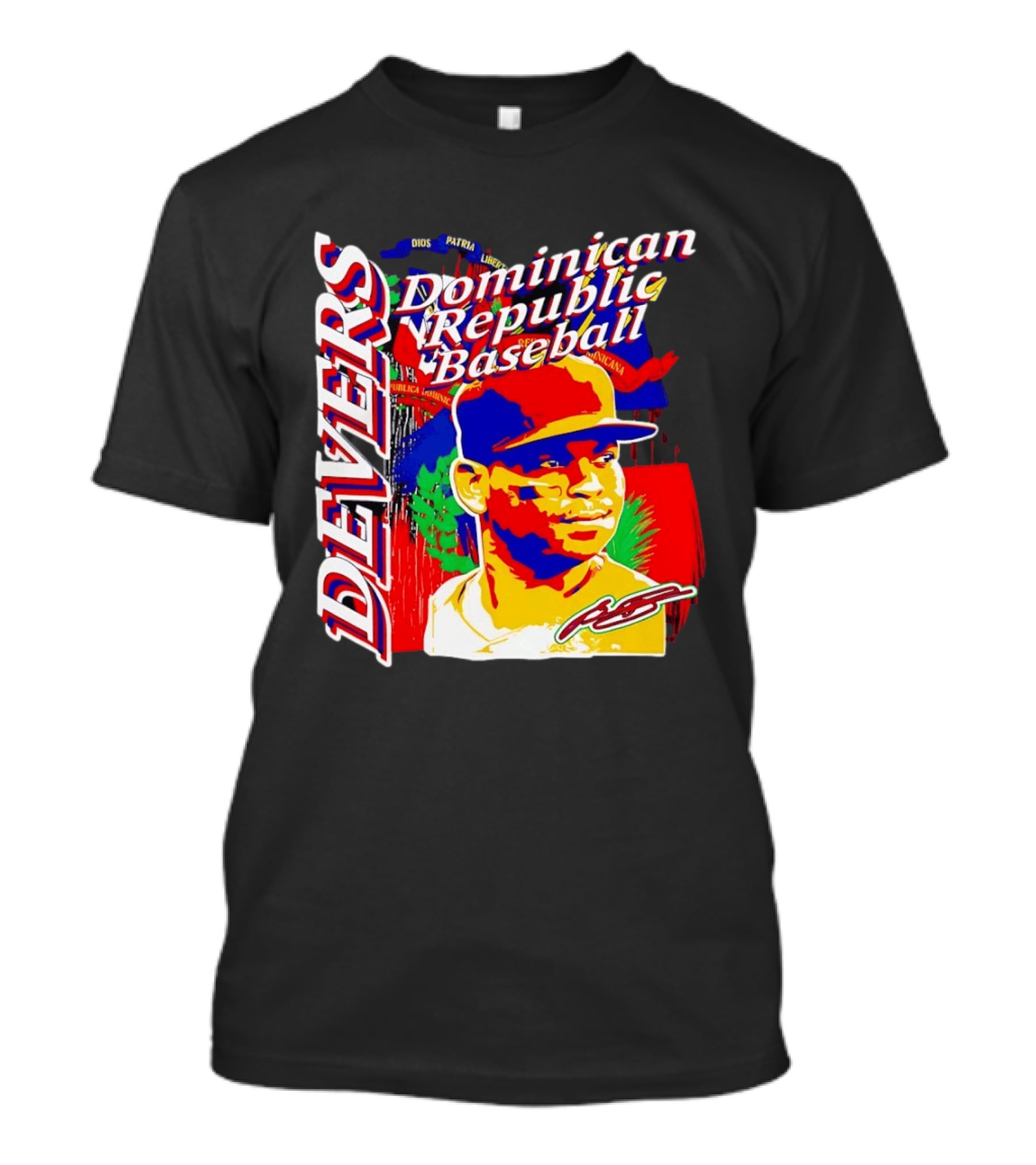 Rafael Devers Dominican Republic Baseball Boston Red Sox T-Shirt