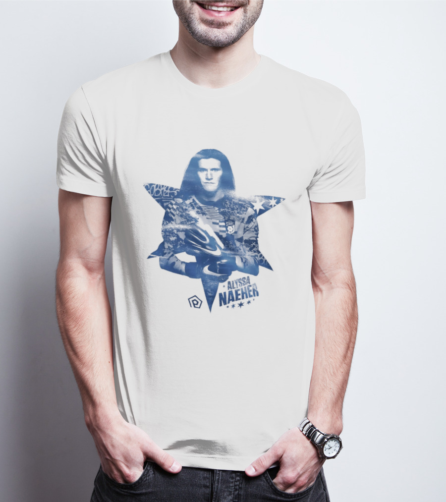 Alyssa Naeher Chicago Stars FC Blue Star T-Shirt