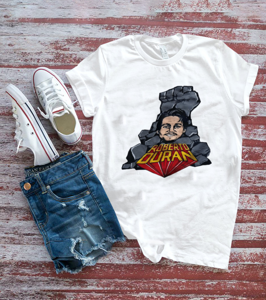 Roberto Duran Fist Iconic Boxing Legend T-Shirt