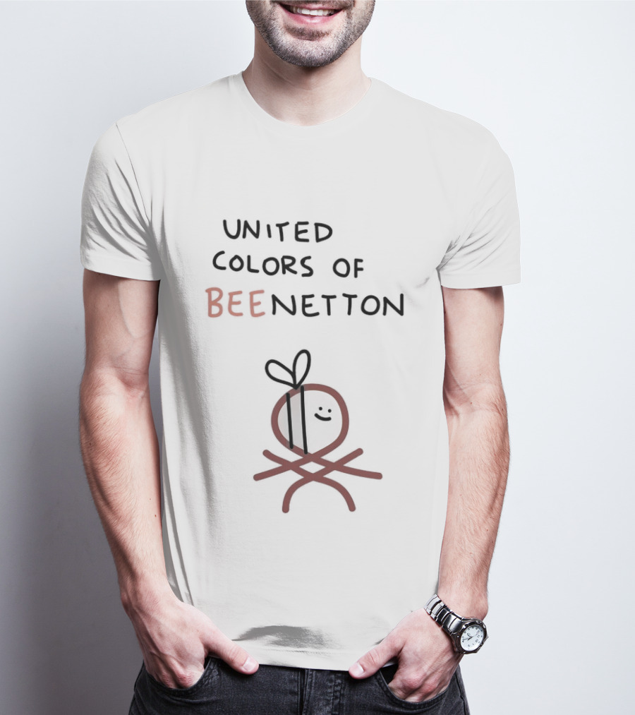 United Colors Of Bee Netton Red Bee T-Shirt