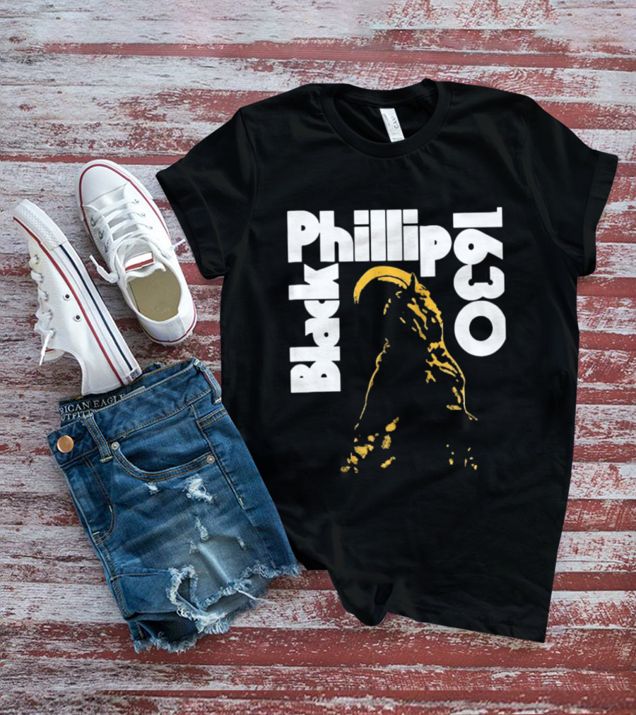 Black Phillip 1630 The Witch A24 Horror Movie T-Shirt