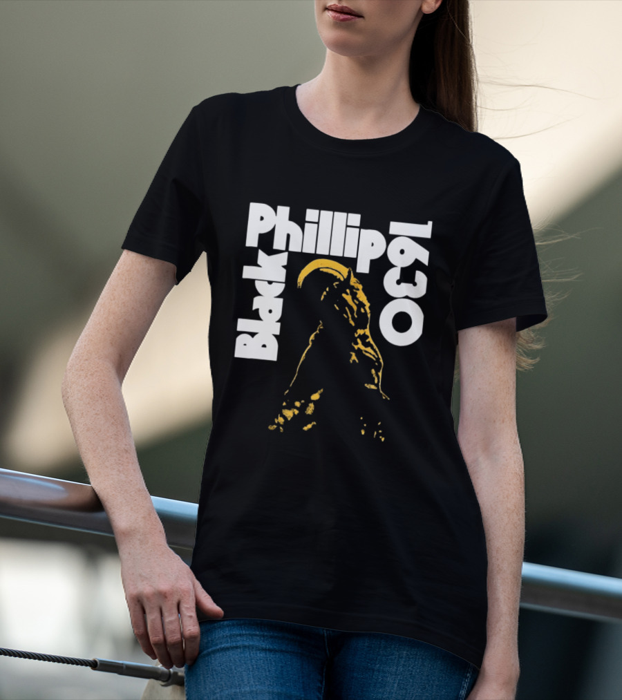 Black Phillip 1630 The Witch A24 Horror Movie T-Shirt