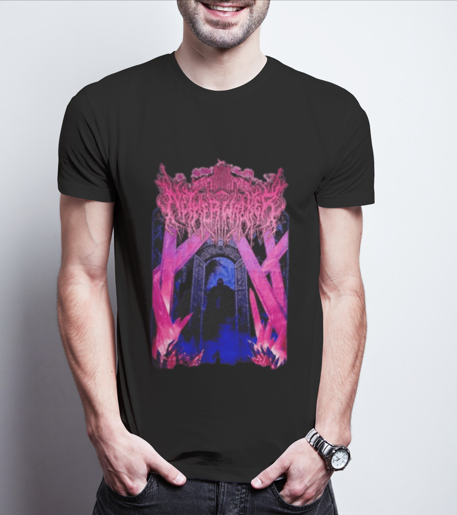 Netherwalker Crystal Knight Gothic Fantasy Portal Enigma T-Shirt