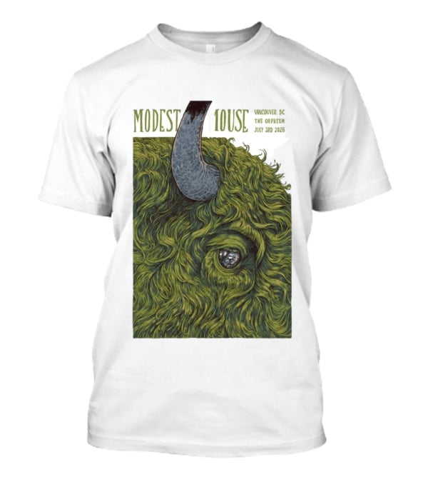 Modest Mouse Vancouver BC The Orpheum July 3 2026 Buffalo T-Shirt