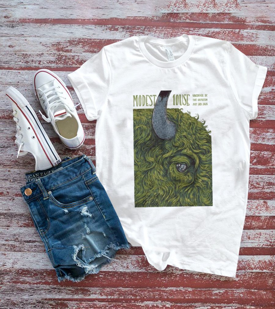 Modest Mouse Vancouver BC The Orpheum July 3 2026 Buffalo T-Shirt